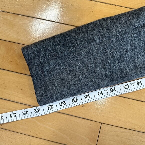 ANTHROPOLOGIE Cartonnier Grey Fitted Blazer Lined - size 8 - Picture 8 of 9